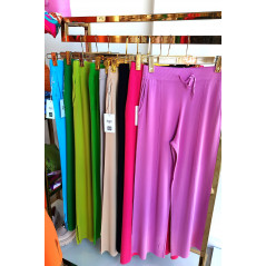Spodnie z wiskozą w różnych kolorach