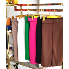 Spódnice z paskiem w różnych kolorach